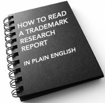 How to read a trademark search report in plain English and some basic info on trademarks